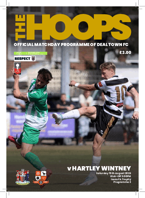 Hartley Wintney FC - Digital Matchday Programme