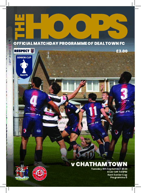 Chatham Town Football Club - Digital Matchday Programme