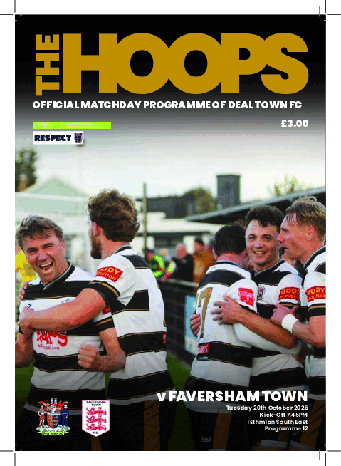 Faversham Town Football Club - Digital Matchday Programme